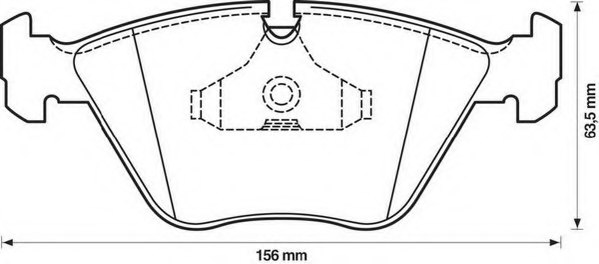 STOP 571355S Brake Pad Set, disc brake
